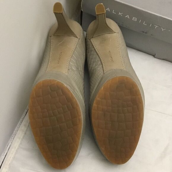 Rockport Janae Platform Pump in Cobblestone B3 - Picture 6 of 8